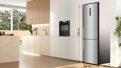 Холодильник / морозильна камера - NRC6204SXL5M - GORENJE