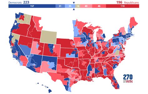 2018 House Election Interactive Map