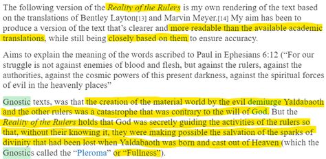 Pre TS Gay Moments Ivy Gnostic Creation Story II