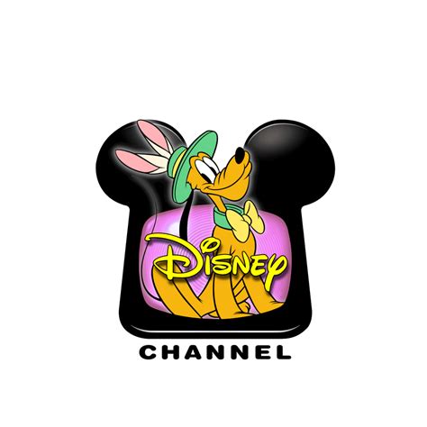 Disney Channel Logo (Easter Pluto) by johnalexnolan on DeviantArt