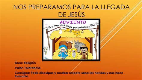 TEMA NOS PREPARAMOS PARA LA LLEGADA DE JESÚS YouTube