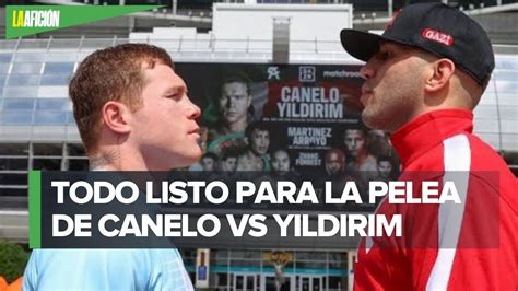 Canelo vs Yildirim Todo listo para la épica pelea en el Hard Rock