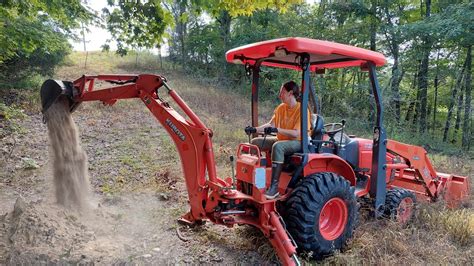 Kubota B26 Stump Removal Youtube