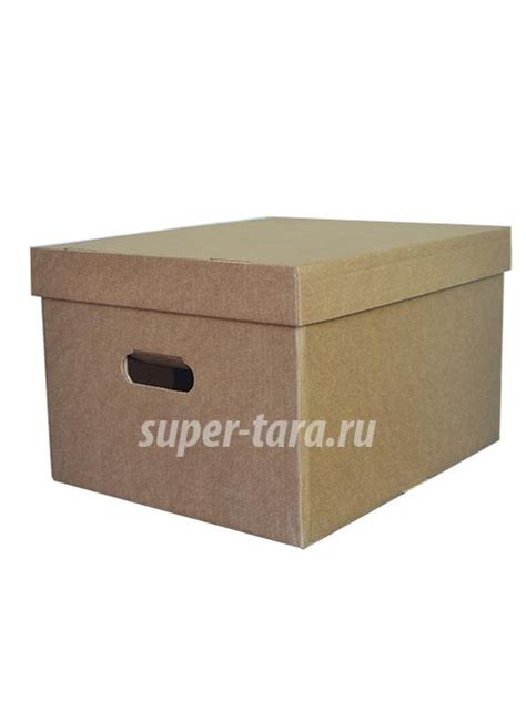 Короб архивный с крышкой. Архивные коробки. Архивные короба купить в ...