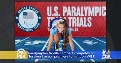 UMass Lowell graduate and Paralympian Noelle Lambert competing on new season of Survivor - CBS ...