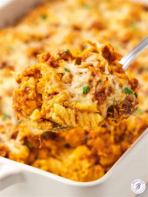 Chicken Parmesan Casserole - Belly Full