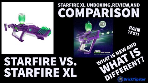 Gel Blaster Starfire Xl Unboxing Review And Comparison Youtube