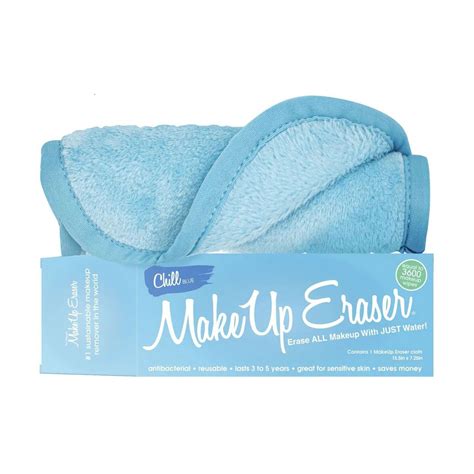 Салфетка для снятия макияжа MakeUp Eraser Chill Blue, голубая, 1 шт ...