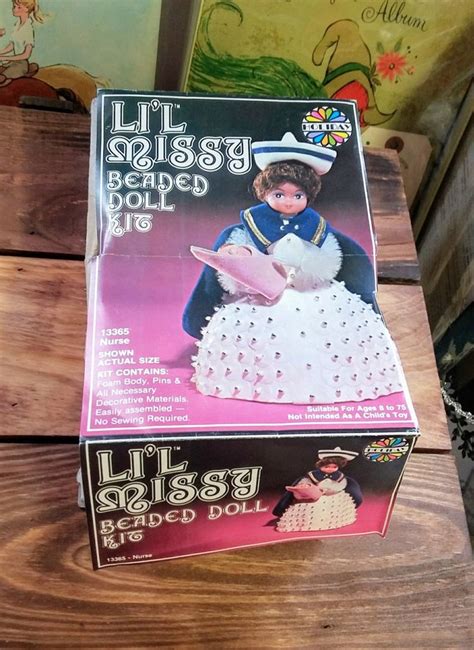 Vintage Doll Kit Lil Missy Beaded Doll Kit 13365 Nurse Etsy Vintage