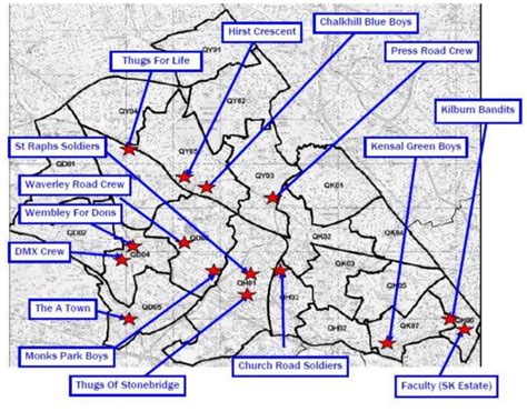 London Gangs And Murder Brent Stonebridge Church Road And The Skg