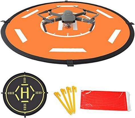 Drone Landing Pad Universal Foldable Drone Luminous Function Drone Landing Pad 2 Sides For Rc