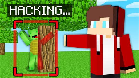 Using Hacks To Cheat In Minecraft Hide And Seek Maizen Parody Jj