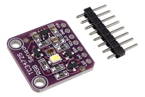 Sensor De Cor Rgb Filtro Ir Tcs34725 For Arduino MercadoLivre