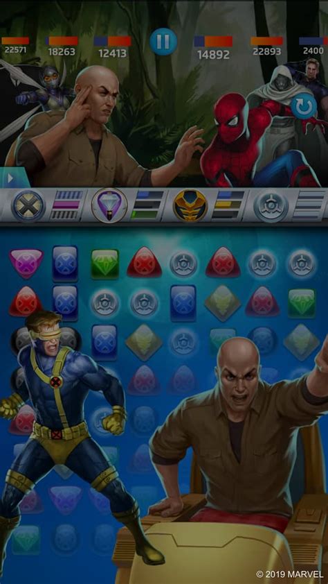 Piecing Together Marvel Puzzle Quest Professor X Classic Marvel