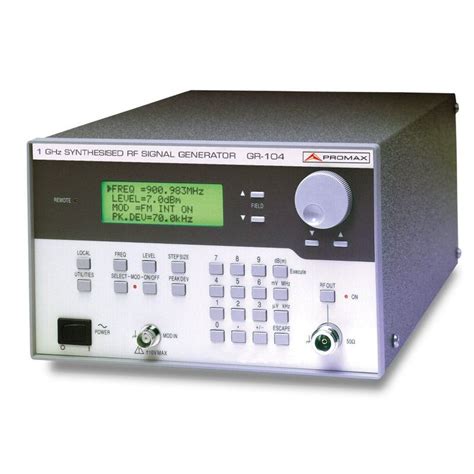 Promax Gr Ghz Radio Frequency Generator