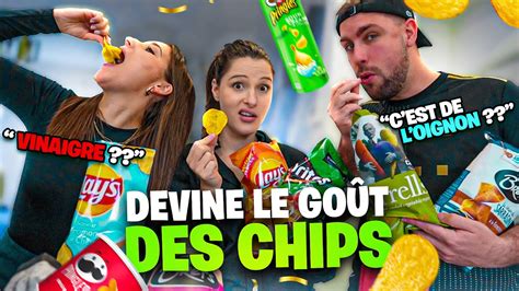 Qui devinera les goûts de ces chips YouTube