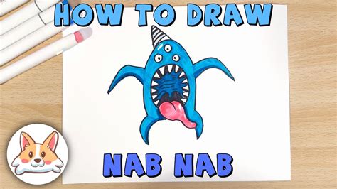 How To Draw Nabnab Garten Of Banban Step By Step Drawing Tutorial