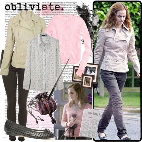 Obliviate By Alittlebelle On Polyvore Hermione Harry Potter Hermione Granger Casual Emma