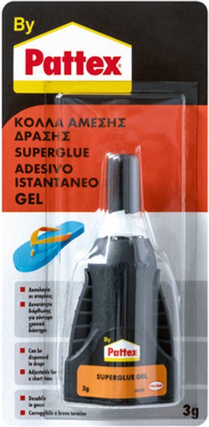 Pattex Super Glue Gel 3g Secondelijm Gel Per Druppel Doseerbaar Bol