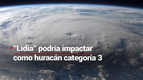 ALERTA EN EL PACÍFICO Huracán Lidia podría impactar en México como