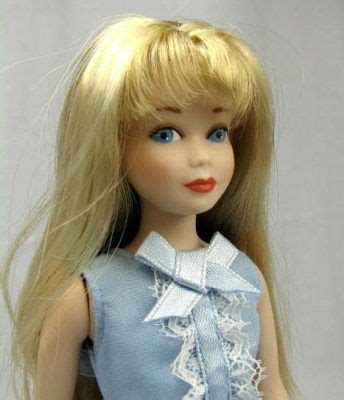 Skipper Doll Blonde Hair Blue Dress
