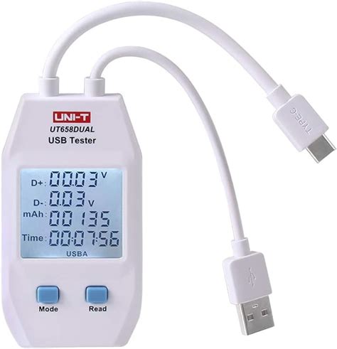 UNI T UT658 USB Detector De Medidor De Corriente Y Voltaje Cargadores