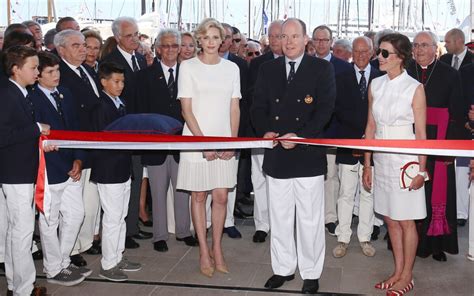 Vid O Le Prince Albert Ii Inaugurait Le Nouveau Yacht Club De Monaco