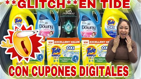 DESPIERTEN TENEMOS GLITCH EN TIDE CON CUPONES DIGITALES