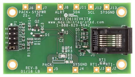 Max17261gevkit Evaluation Board Analog Devices