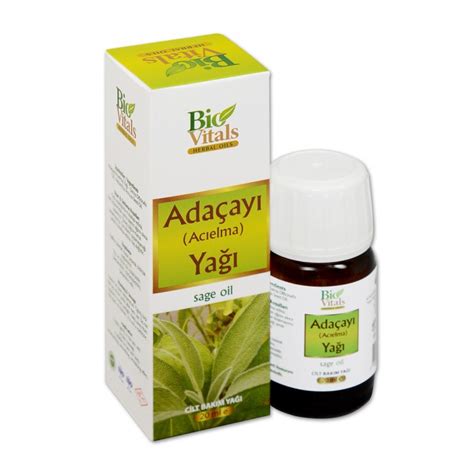 Bio Vitals Adaçayı Yağı 20 ml DehaPazarlama