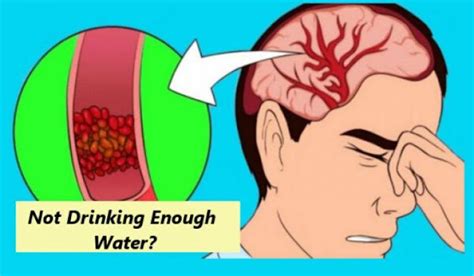 Not Drinking Enough Water