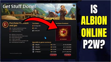 Is ALBION ONLINE Pay To Win YouTube