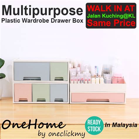 Ready Stock In Malaysia Multipurpose Wardrobe Clothes Stackable