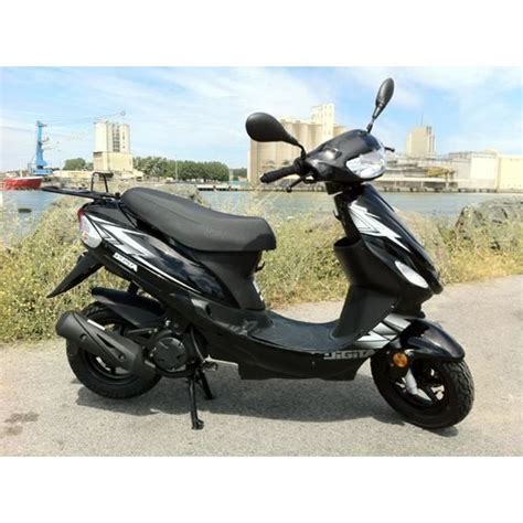 LONGJIA Scooter 50cc Digita 2 Temps Noir Cdiscount Auto