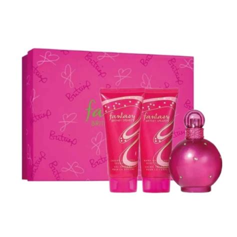 BRITNEY SPEARS FANTASY SET EDP 100ML + BL 100ML + SG 100ML FOR WOMEN ...