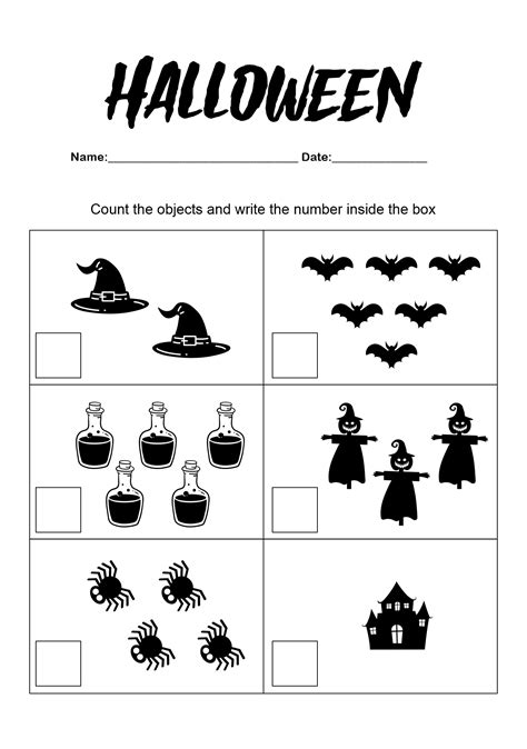Halloween Activity Worksheets - 15 Free PDF Printables | Printablee