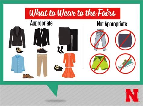 career fair attire announce university  nebraska lincoln