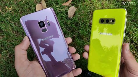 Samsung Galaxy S9 Vs Samsung Galaxy S10e Camera Comparision Youtube