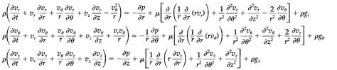 Navier Stokes Equation In Cylindrical Polar Coordinates - Diy Projects