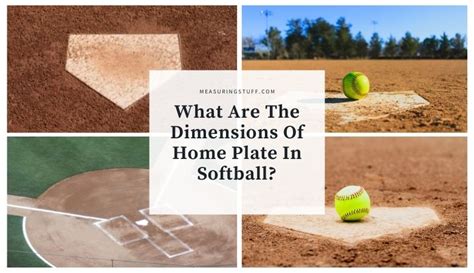 What Are The Dimensions Of Home Plate In Softball? - Measuring Stuff