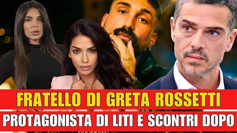 Josh Rossetti Fratello Di Greta Lite Con Massimiliano Varrese Rottura