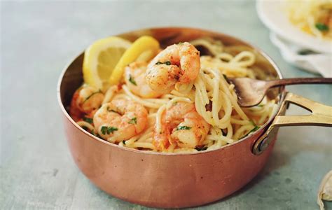 Ricetta Spaghetti Al Limone E Gamberi Il Club Delle Ricette