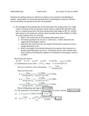 5 Solution MS E ENGRD 2610 Problem Set 5 Due October 24 2014 At 5