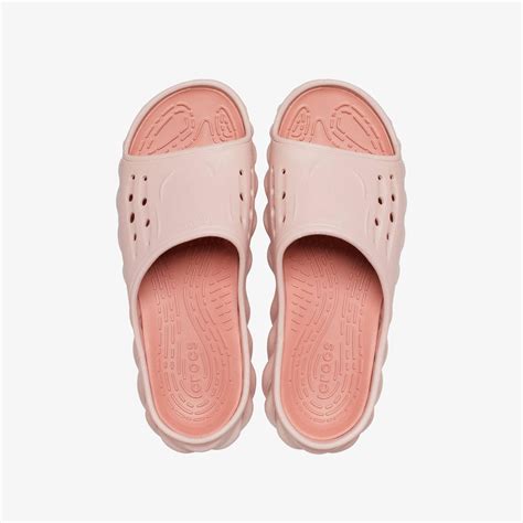 Crocs Echo Slide Kad N Pembe Terlik Houseofsuperstep