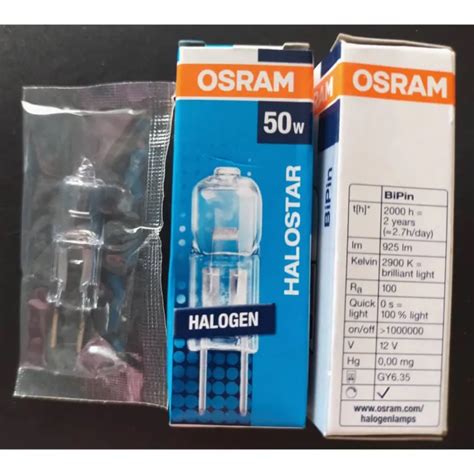 Osram V W Gy Halostar Halogen Capsule Bulb Lazada