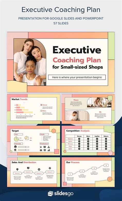 Executive Coaching Plan For Small Sized Shops Free Powerpoint