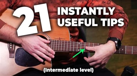 21 Intermediate Level Guitar Tips Instant Improvements Electric