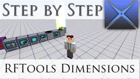 Step By Step Rftools Dimensions With Resource List Tutorial Youtube