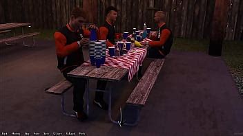 Being A DIK 187 18 Year Old Brunette Loses In Strip Pong And Becomes Completely Nude At The