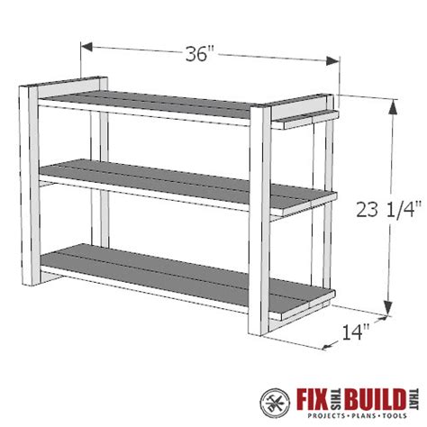 DIY Shoe Rack Plans | Fix This Build That